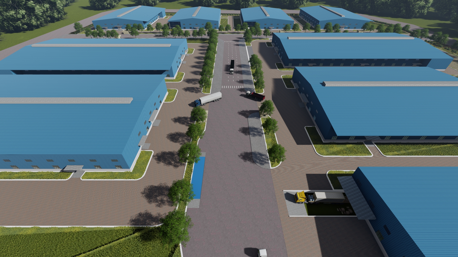 Hình ảnh cho thư viện Tổ hợp Nhà máy sản xuất gỗ nhựa Composite tuần hoàn xanh Bắc Kạn