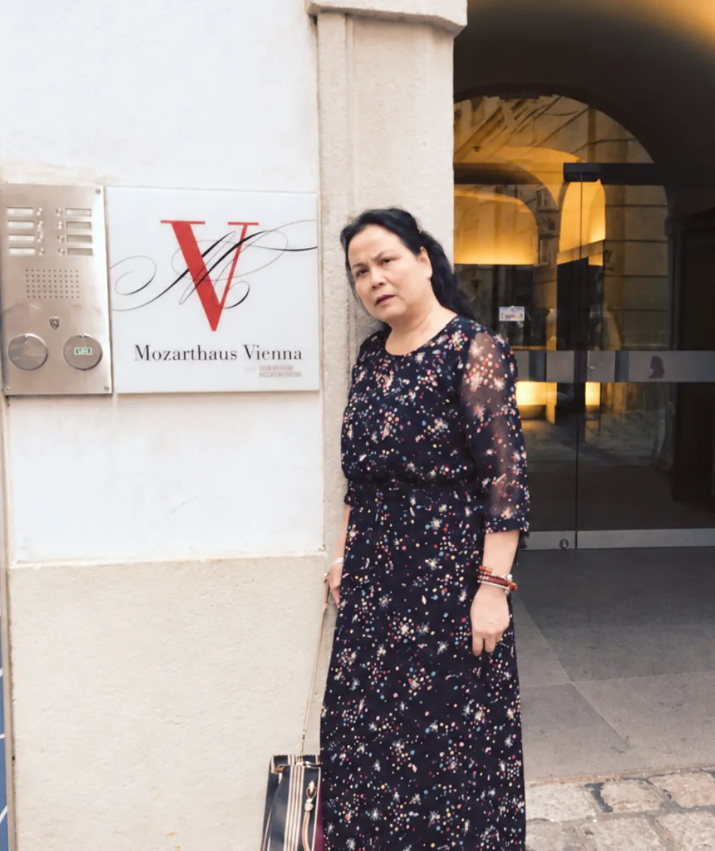Madam Nguyễn Thị Dung tại Mozarthaus Vienna, Áo