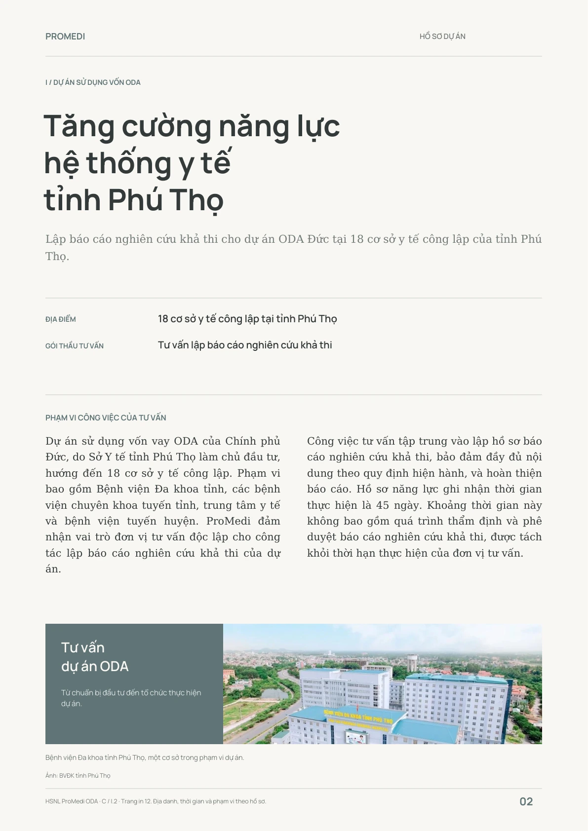 Tăng cường năng lực hệ thống y tế tỉnh Phú Thọ — trang 2